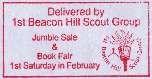 Beacon Hill jumble sale cachet