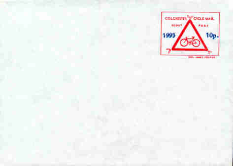 1993 pre-stamped envelope