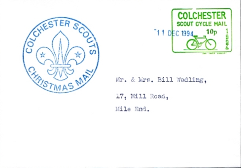 1994 pre-stamped envelope