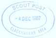 Clackmannan Area postmark