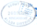 Black Kincardine (Alloa) postmark