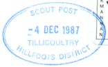 Tillicoultry (Hillfoots) postmark