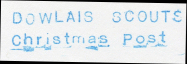 postmark in blue