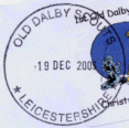 Old Dalby postmark