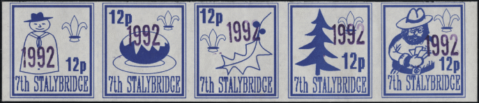 1992 overprint issue